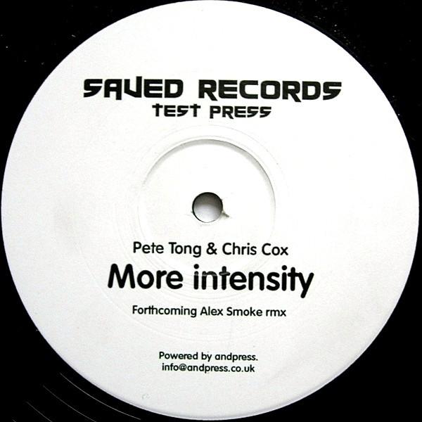 Pete Tong, Chris Cox - More Intensity