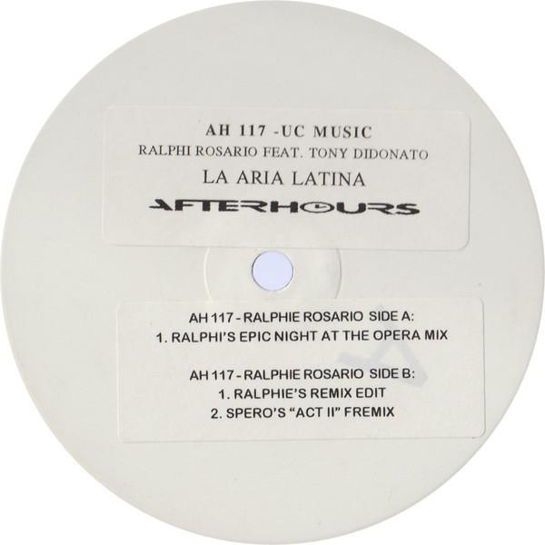 Ralphi Rosario, Toni DiDonato - La Aria Latina