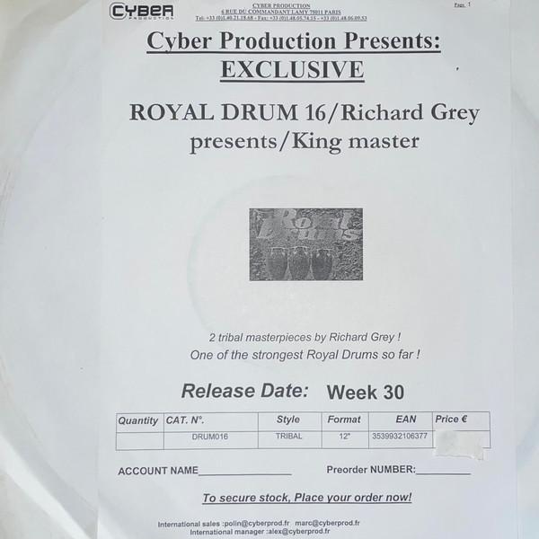 Richard Grey, King Master - Back Percussions / Drummer Madness