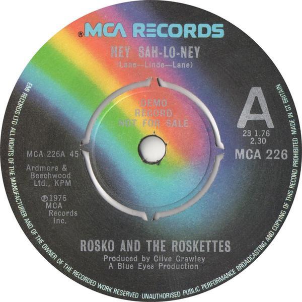 Rosko And The Roskettes - Hey Sah-Lo-Ney