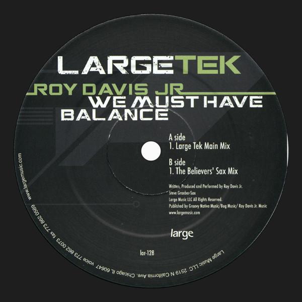 Roy Davis Jr. - We Must Have Balance