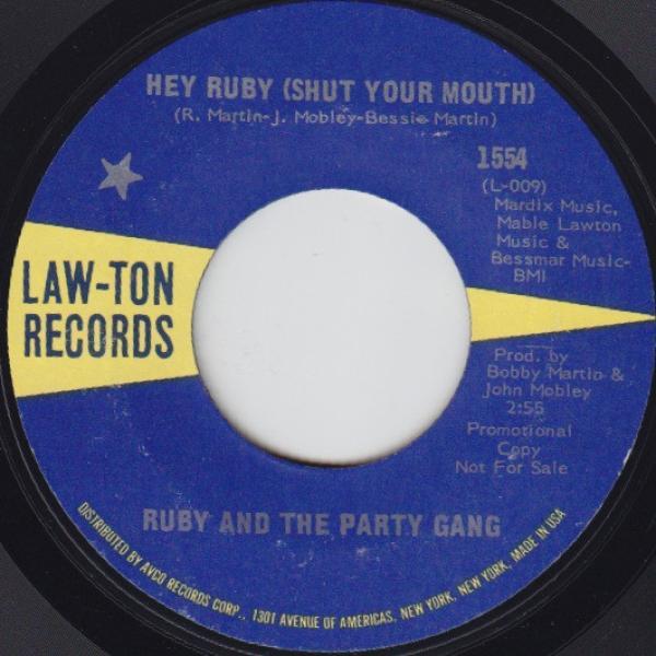 Ruby And The Party Gang - Hey Ruby (Shut Your Mouth)