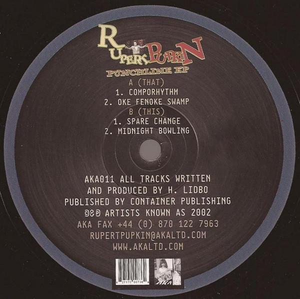 Rupert Pupkin - Punchline EP