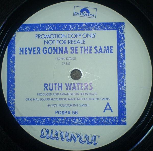Ruth Waters - Never Gonna Be The Same