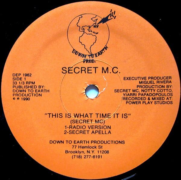 Secret M.C. - This Is What Time It Is