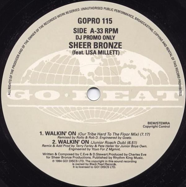 Sheer Bronze, Lisa Millett - Walkin' On