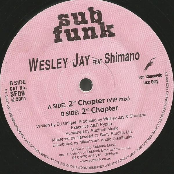 Shimano, Wesley Jay - 2nd Chapter