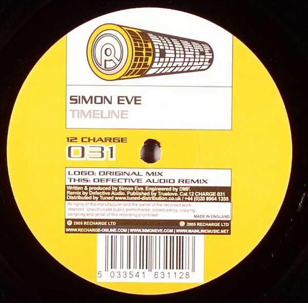Simon Eve - Timeline