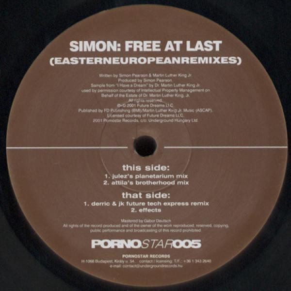 Simon - Free At Last (Eastern European Remixes)
