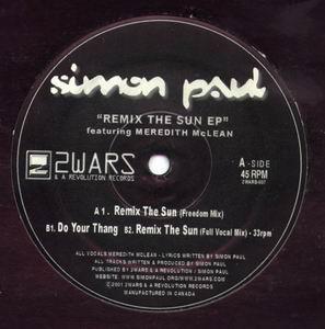 Simon Paul - Remix The Sun EP