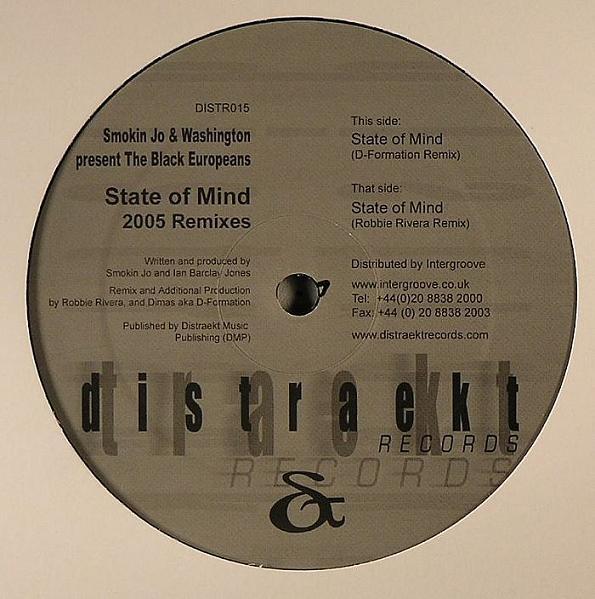 Smokin' Jo, Ian Washington Barclay-Jones, The Black Europeans - State Of Mind (2005 Mixes)