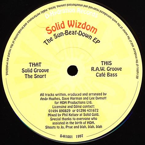 Solid Wizdom - The Sun-Beat-Down EP