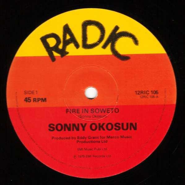 Sonny Okosun - Fire In Soweto - Papa's Land
