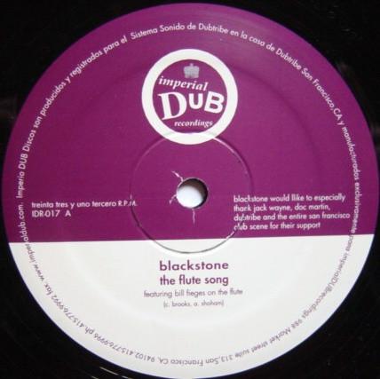 Soulforce, DJ Blackstone - The Flute Song / Custard