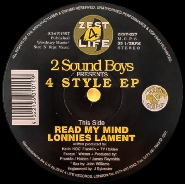 Sound Boyz - 4 Style EP