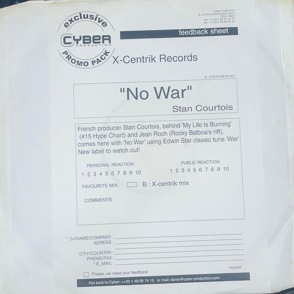 Stan Courtois - No War