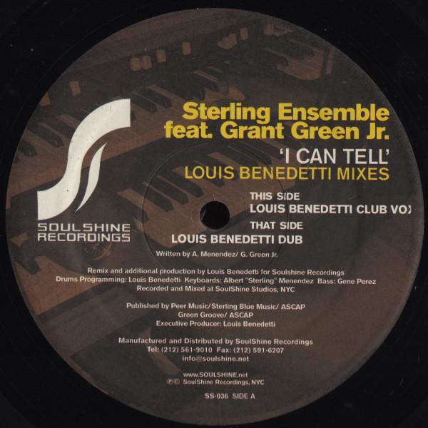 Sterling Ensemble, Grant Green Jr. - I Can Tell (Louis Benedetti Mixes)