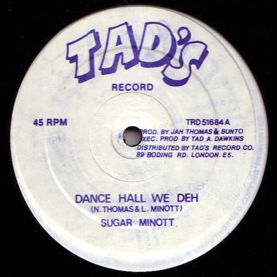 Sugar Minott - Dance Hall We Deh