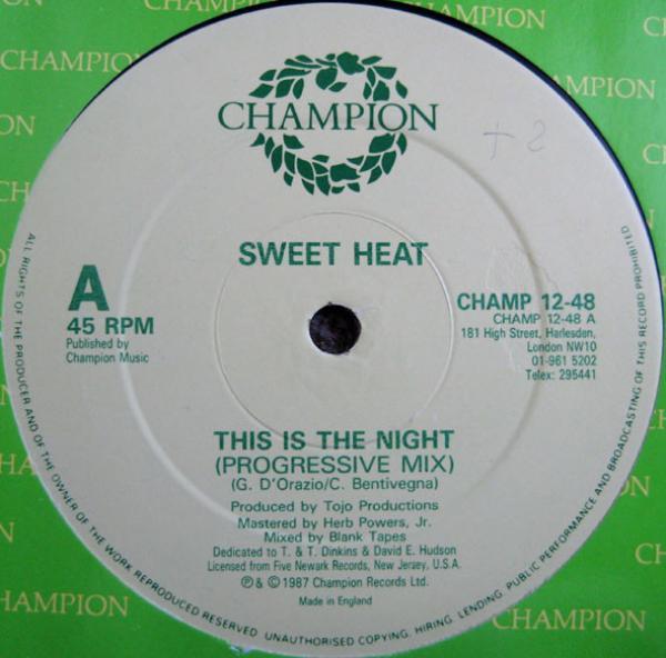Sweet Heat (2) - This Is The Night
