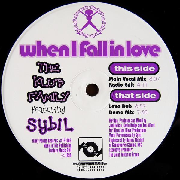 Sybil, The Klub Family - When I Fall In Love