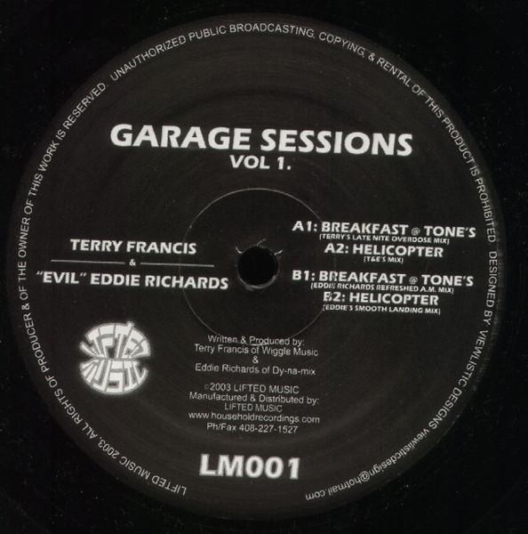 Terry Francis, Eddie Richards - Garage Sessions Vol. 1