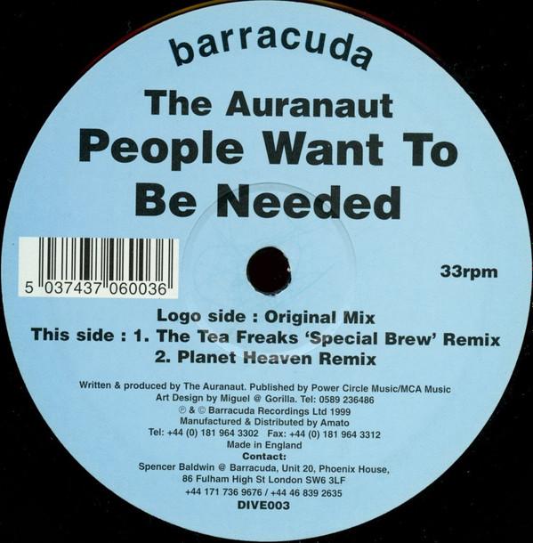 The Auranaut - People Want To Be Needed