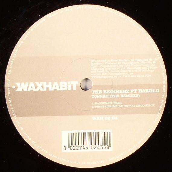 The Beginerz, Harold Matthews (2) - Tonight (The Remixes)