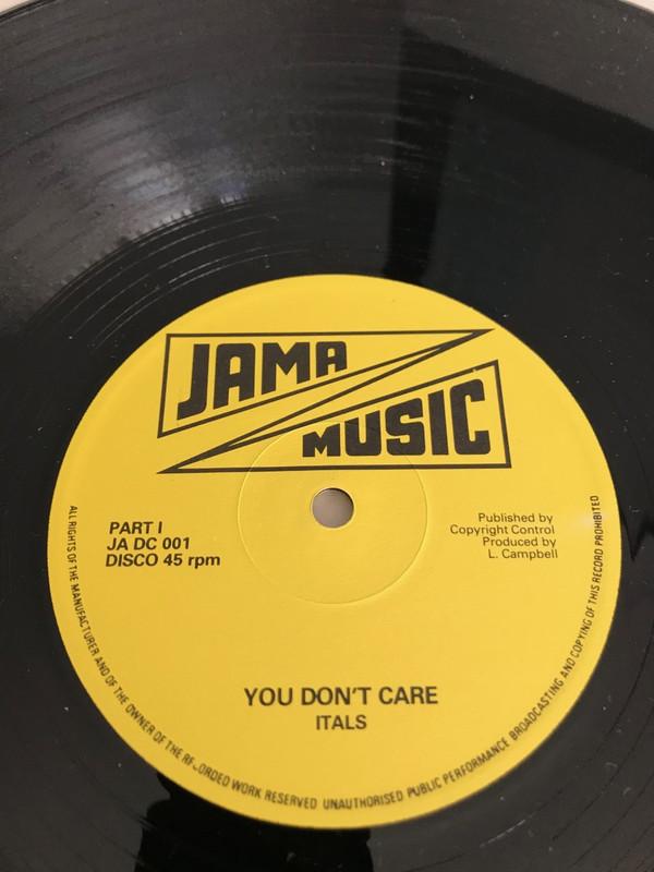 The Itals, The Terrors - You Don't Care / Don't Bother Me