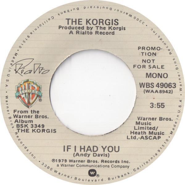 The Korgis - If I Had You