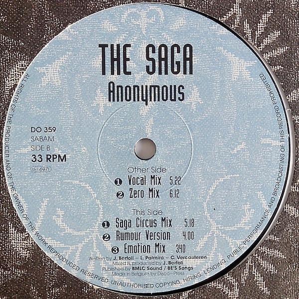 The Saga - Anonymous