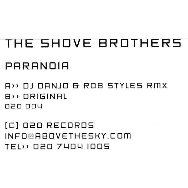 The Shove Brothers - Paranoia