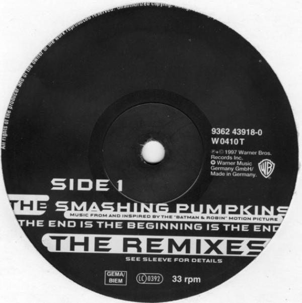 The Smashing Pumpkins - The End Is The Beginning Is The End (The Remixes)