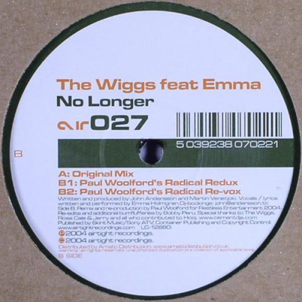 The Wiggs, Emma Holmgren - No Longer