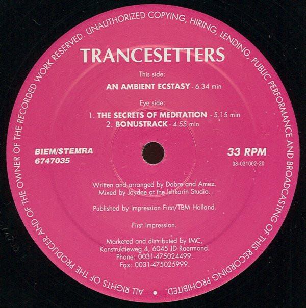 Trancesetters - The Secrets Of Meditation