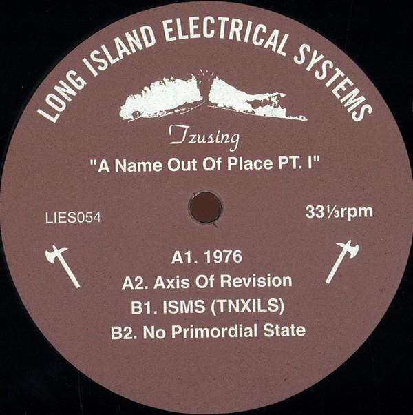 Tzusing - A Name Out Of Place Pt. I