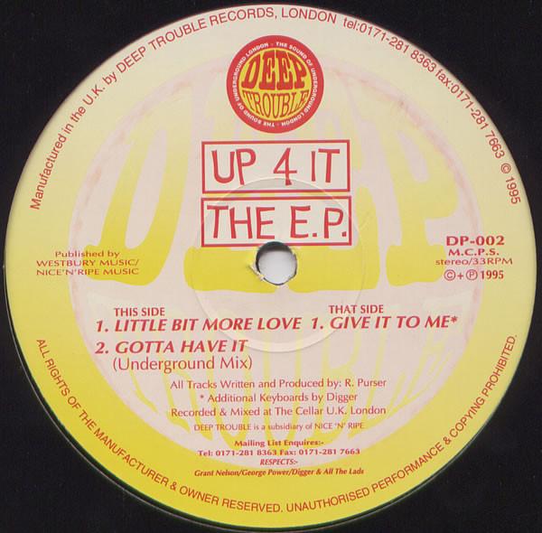 Up 4 It - The E.P.