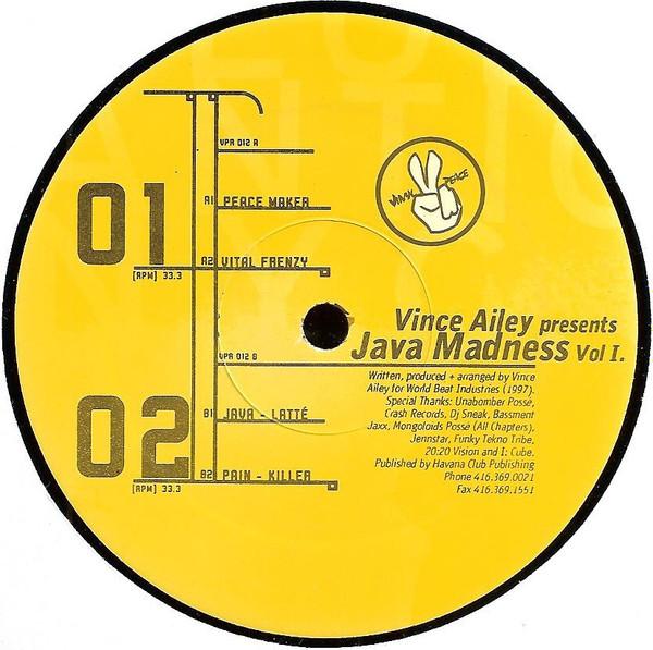 Vince Ailey - Java Madness Vol. 1