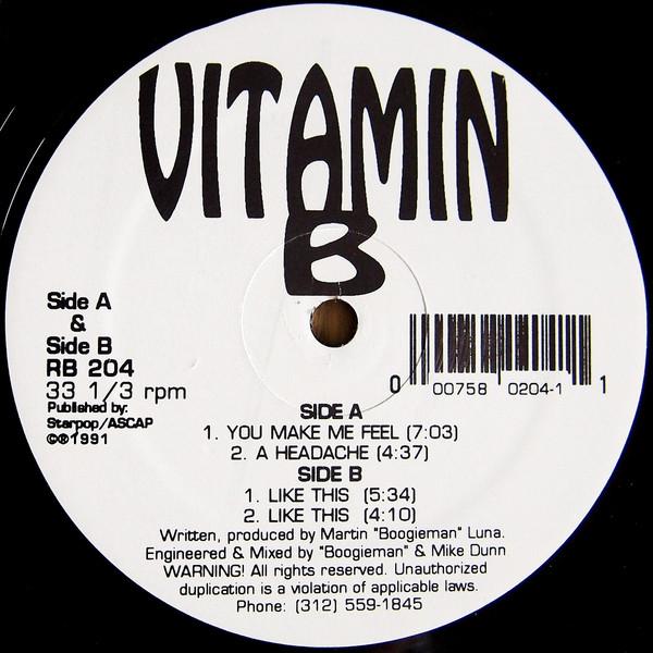 Vitamin B - You Make Me Feel