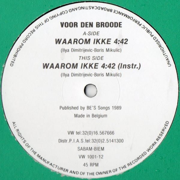 Voor Den Broode - Waarom Ikke