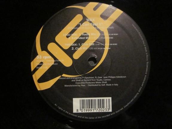 Wax (23) - I Can Feel It