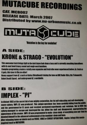 kRoNe, Strago, Implex - Evolution / Pi